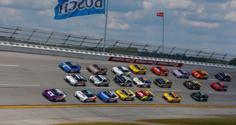 Aplicativo para assistir à corrida da NASCAR Cup Series