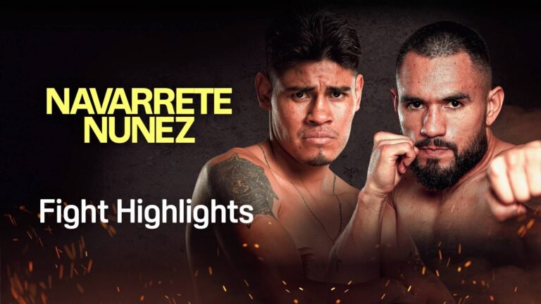 Aplicativo para assistir à luta Navarrete vs Núñez
