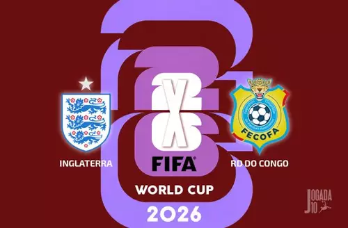 Inglaterra vs RD do Congo Copa 2026