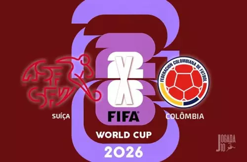 Suíça vs Colômbia Copa 2026