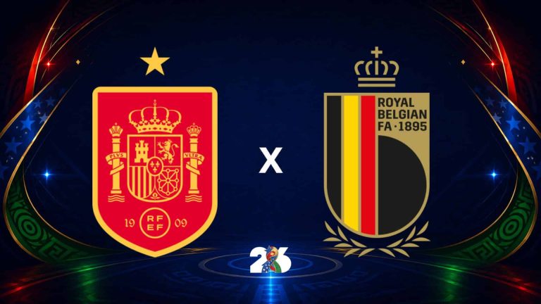 Espanha vs Bélgica Copa 2026