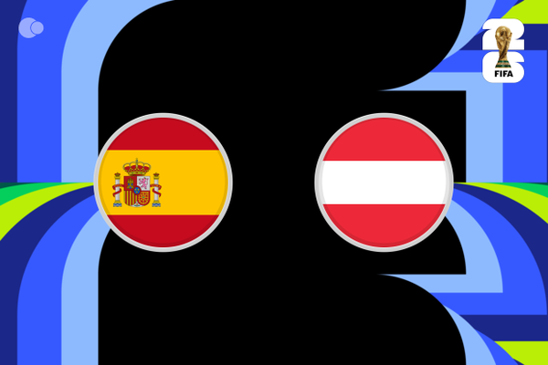 Espanha vs Áustria Copa 2026