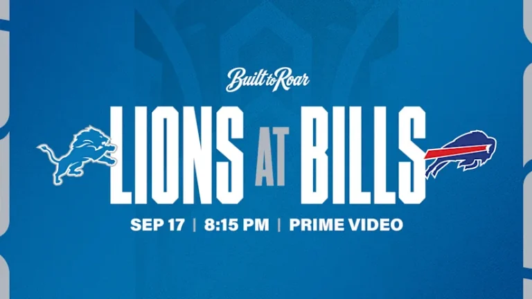 Bills x Lions: Onde Assistir ao Thursday Night Football