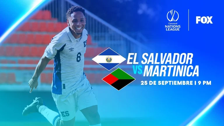 Martinica x El Salvador: Onde Assistir à Concacaf Nations League